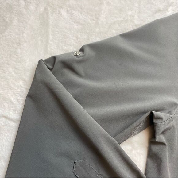 Black Rifle Coffee Company Gray Snap Front Western Style Shirt Size Small - Picture 7 of 14